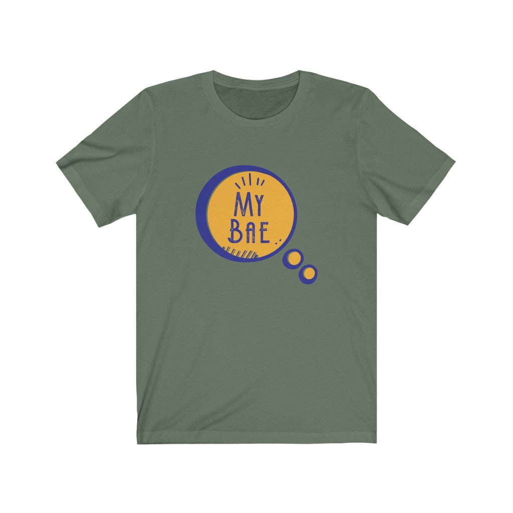 My Bae Couple's Unisex Jersey Short Sleeve Tee