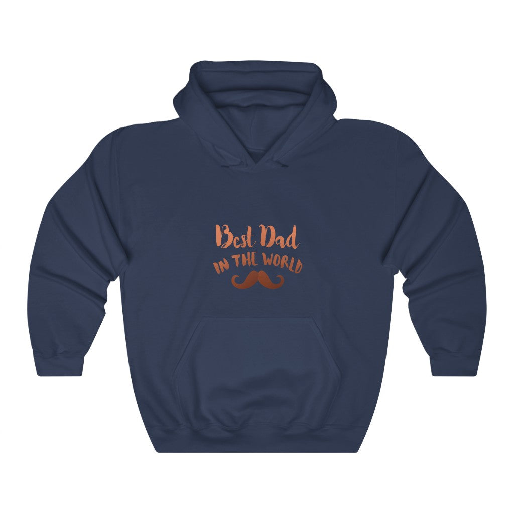 Best Dad IN THE WORLD Unisex Heavy Blend™ Hooded Sweatshirt