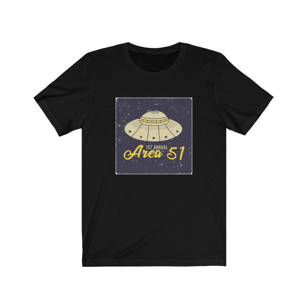 First Annual Area 51 Unisex Jersey Short Sleeve Tee