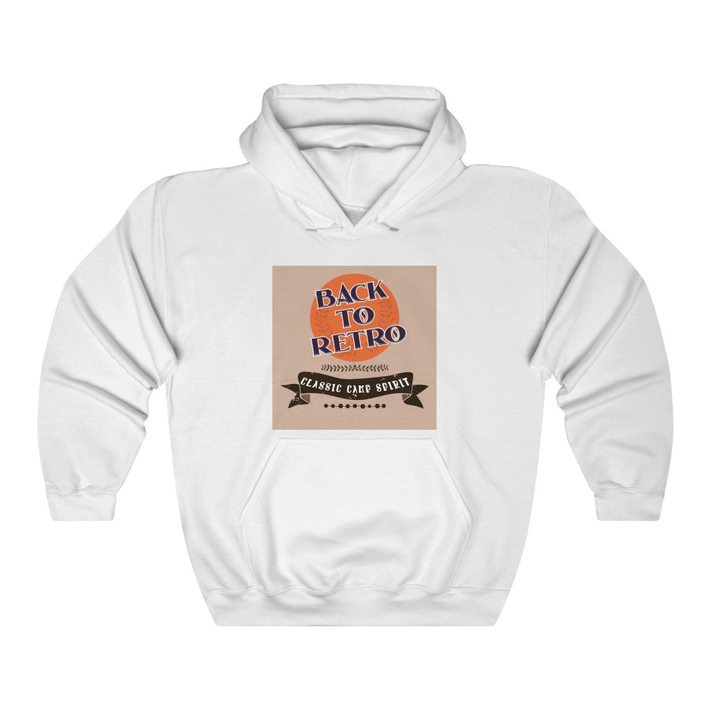 BACK TO RETRO CLASSIC CAMP SPIRIT Unisex Heavy Blend™ Hooded Sweatshirt