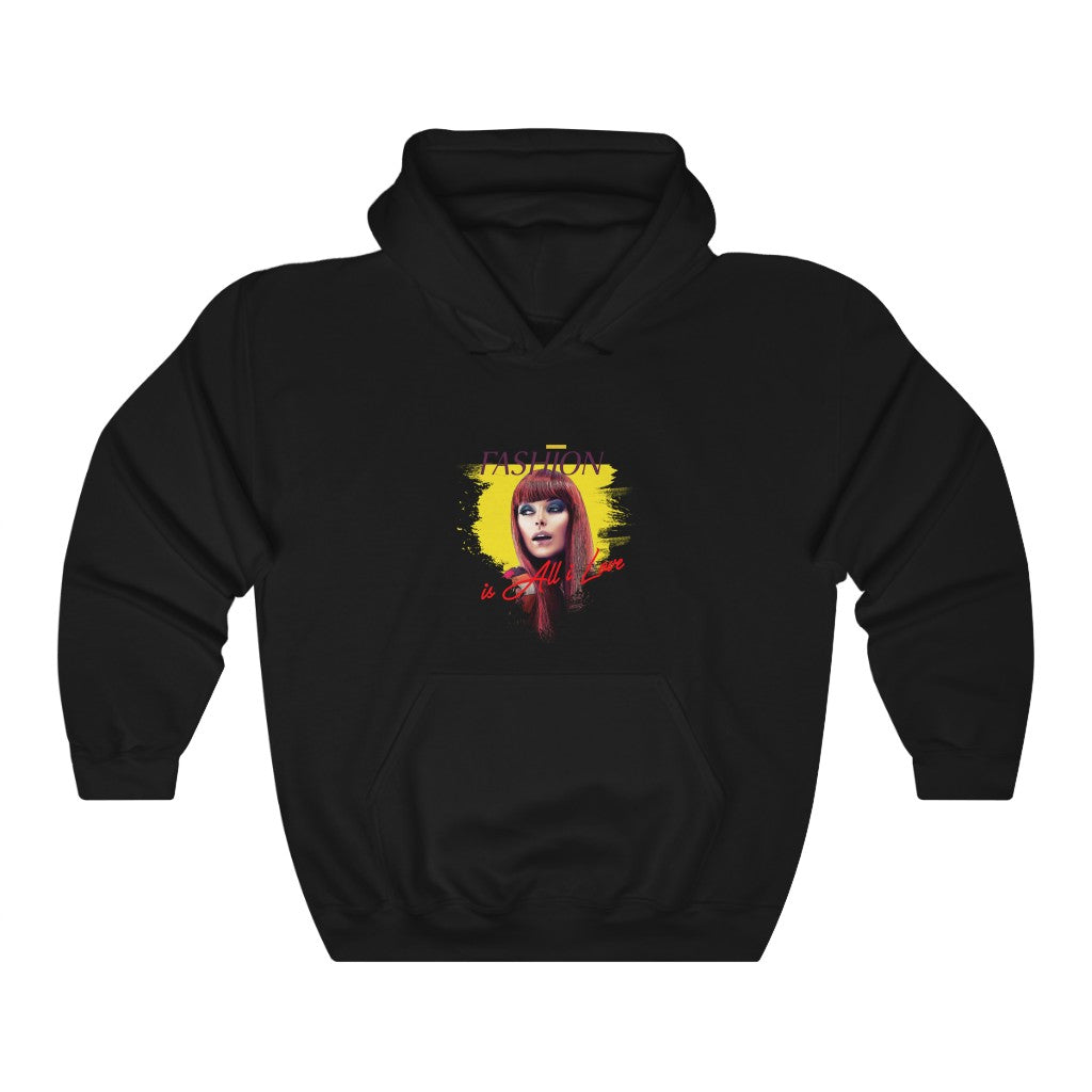 FASHION is All i Love Unisex Heavy Blend™ Hooded Sweatshirt