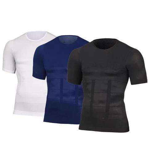 HotShape™ Mens Slimmer Waist Shaper Tummy Control Back Support Shirt