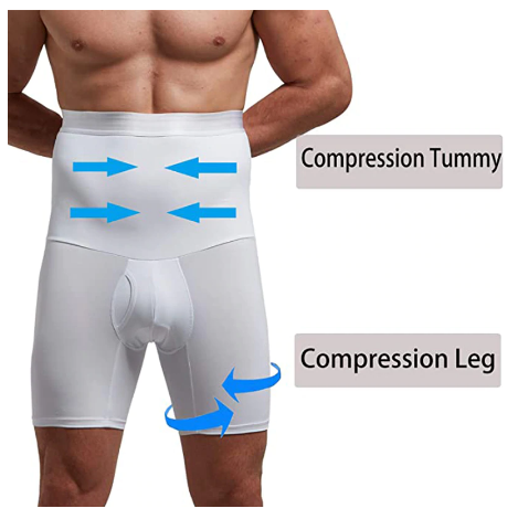 HotShape™ Body Waist Shaper Abdominal Stomach Shaper for Men Open Crotch Tummy Control Shapewear