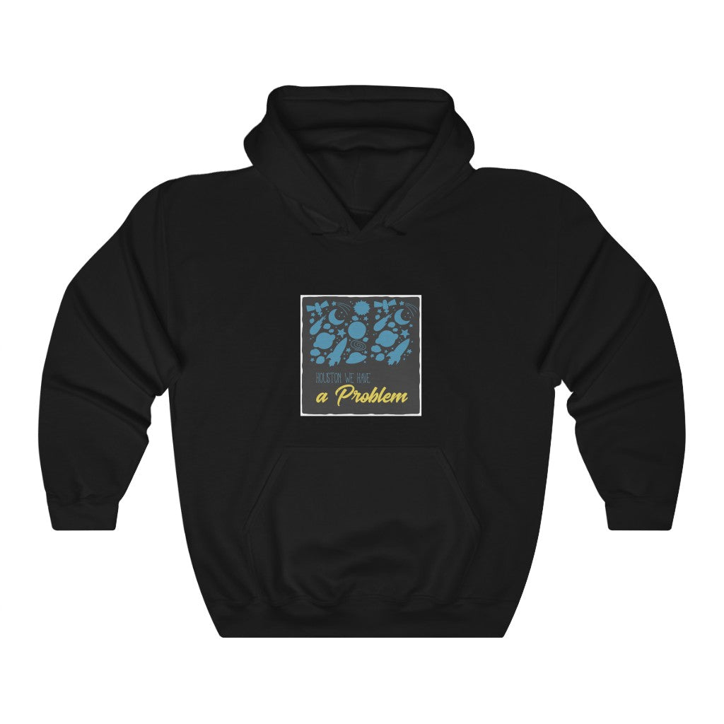 Alien and Space 4: Houston we have a problem Unisex Heavy Blend™ Hooded Sweatshirt