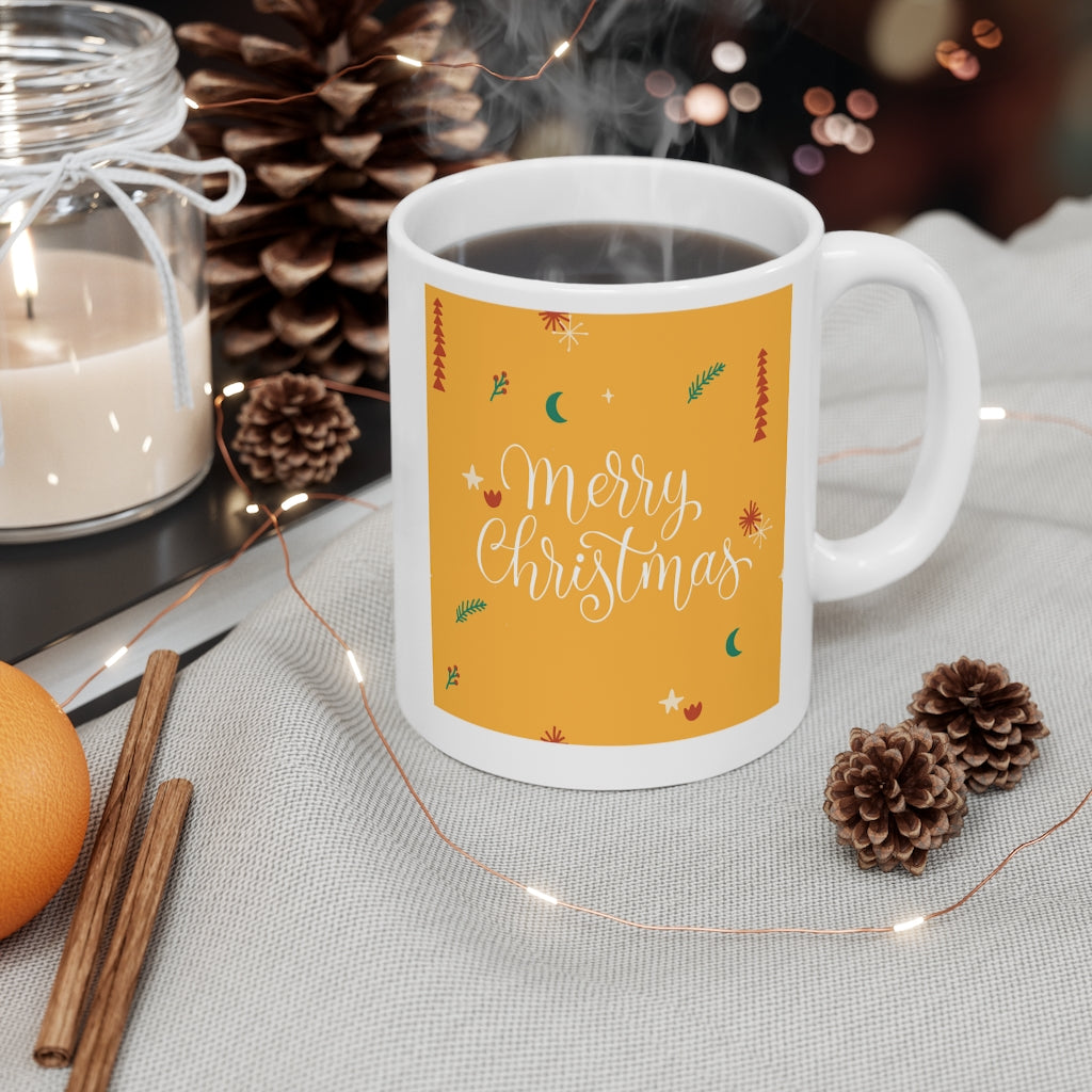 Merry Christmas Holiday Mug 11oz