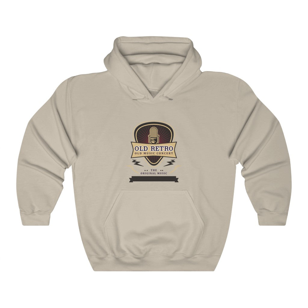 OLD RETRO OLD MUSIC CONCERT THE ORIGINAL MUSIC Unisex Heavy Blend™ Hooded Sweatshirt