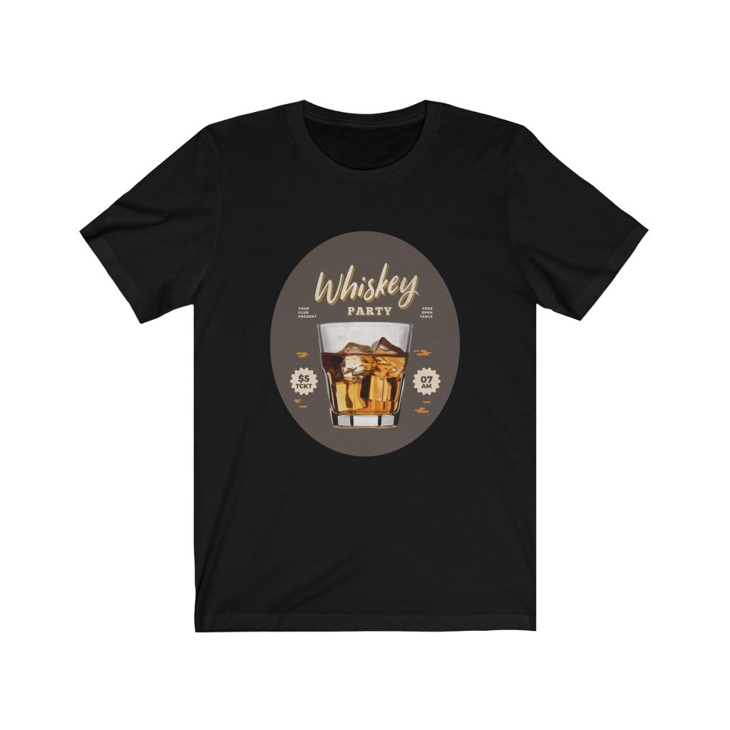 Whisky Party Unisex Jersey Short Sleeve Tee