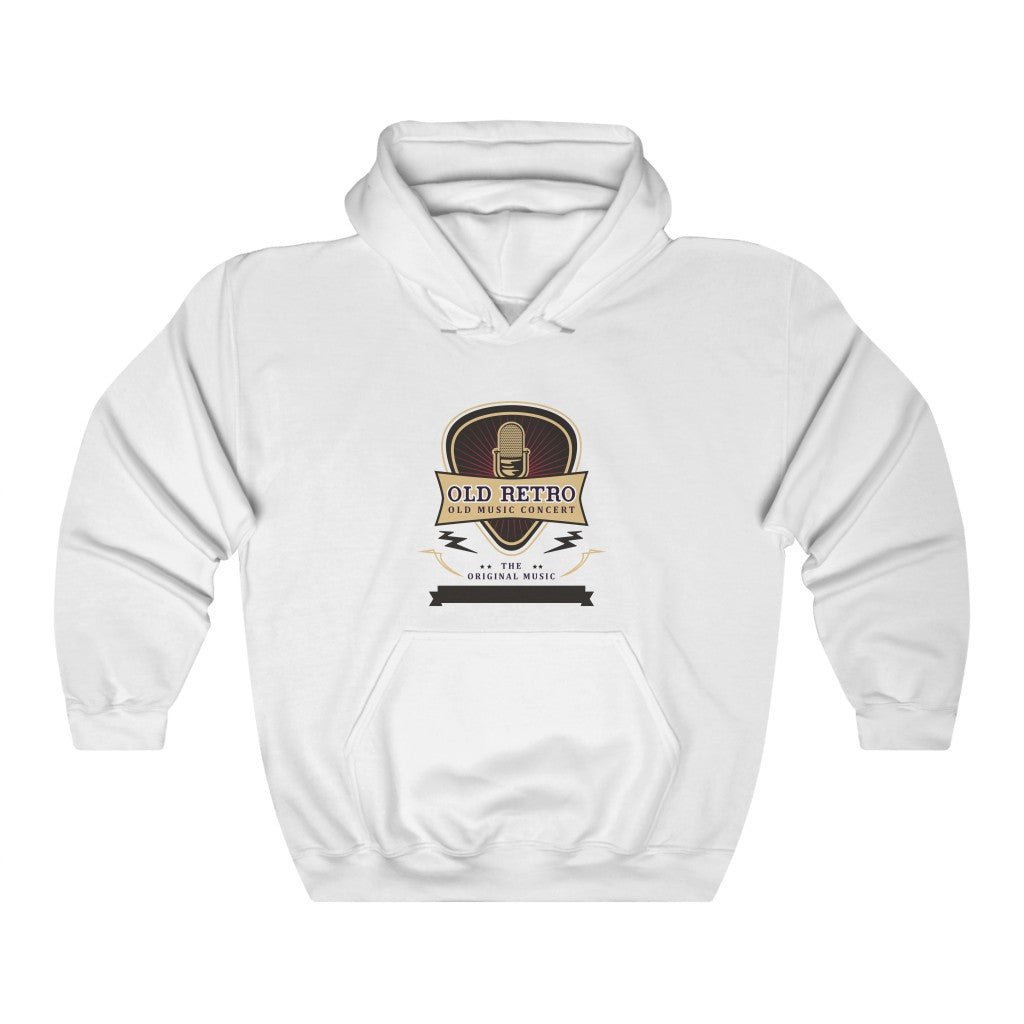 OLD RETRO OLD MUSIC CONCERT THE ORIGINAL MUSIC Unisex Heavy Blend™ Hooded Sweatshirt