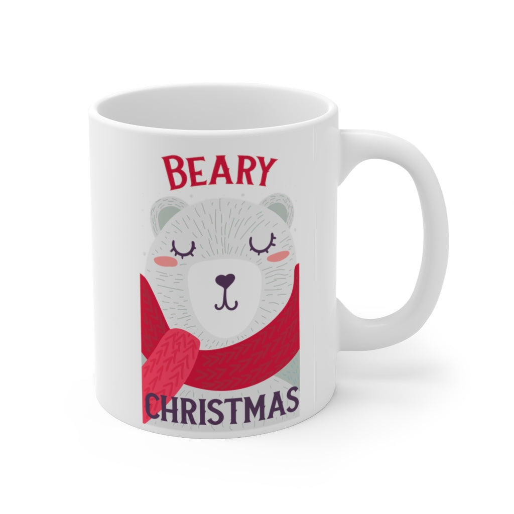Beary Christmas Holiday Mug 11oz