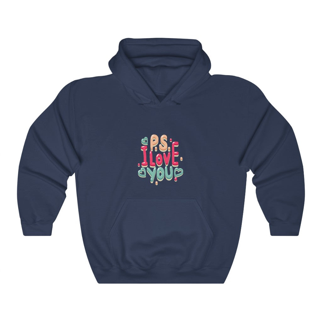 P.S. I Love You Unisex Heavy Blend™ Hooded Sweatshirt