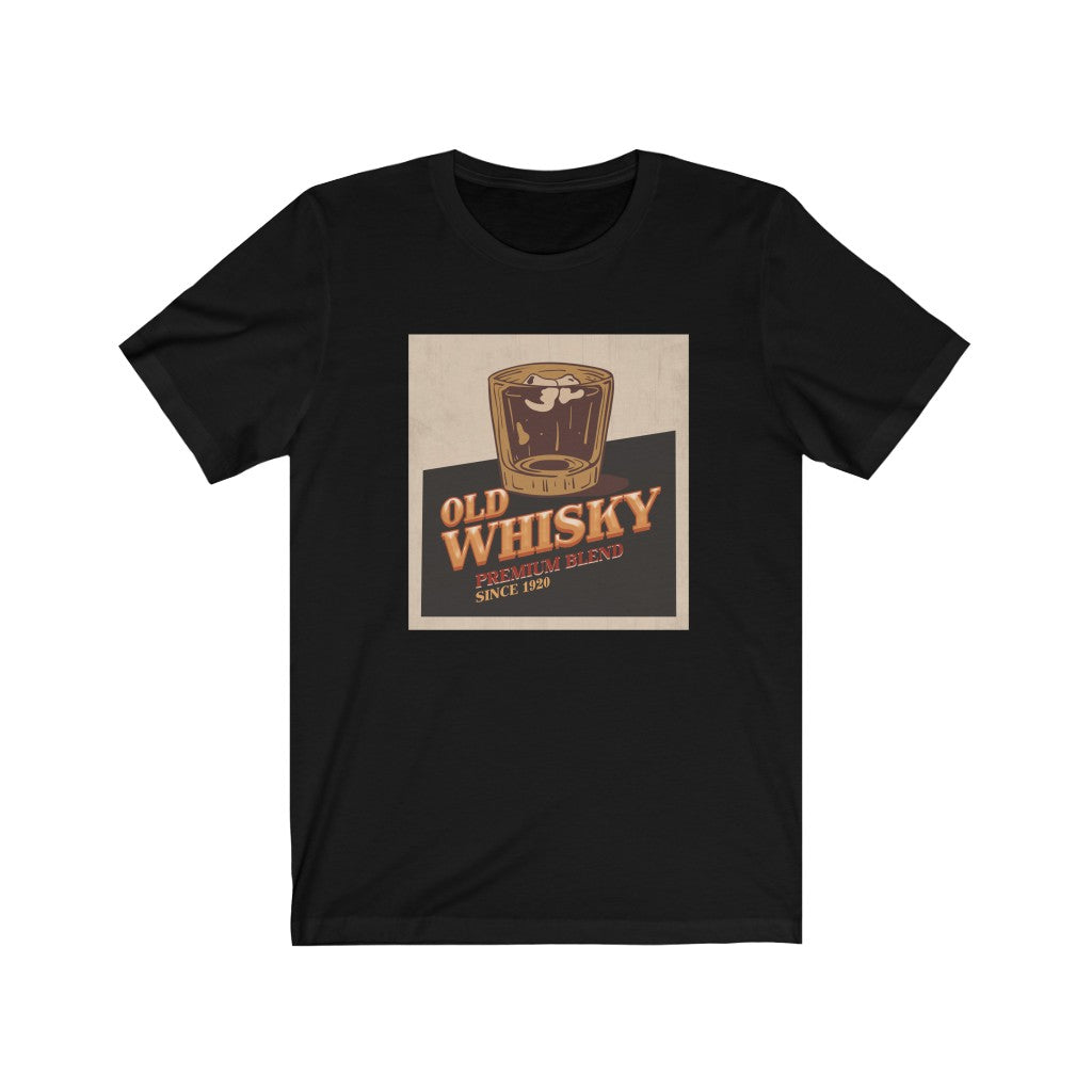 Old Whiskey Unisex Jersey Short Sleeve Tee