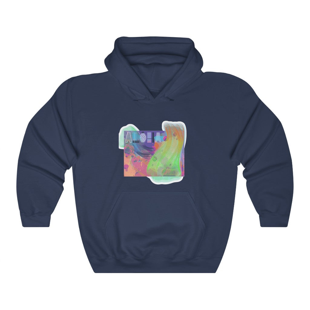 Abstract Aloha Unisex Heavy Blend™ Hooded Sweatshirt