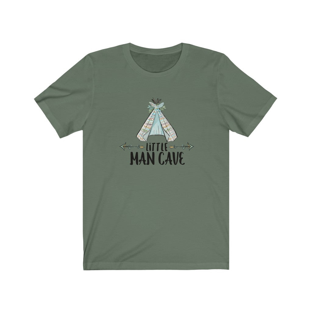 Little Man Cave Unisex Jersey Short Sleeve Tee