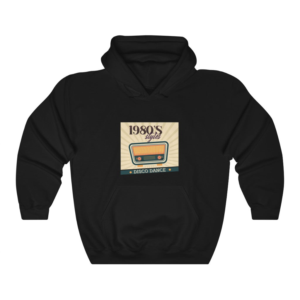 1980'S STYLE DISCO DANCE Unisex Heavy Blend™ Hooded Sweatshirt