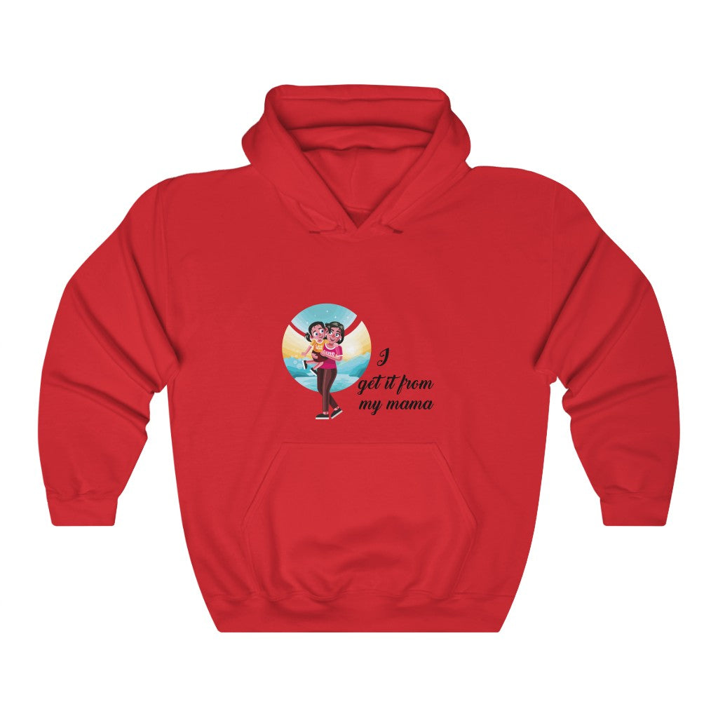 I got it from my mama Unisex Heavy Blend™ Hooded Sweatshirt