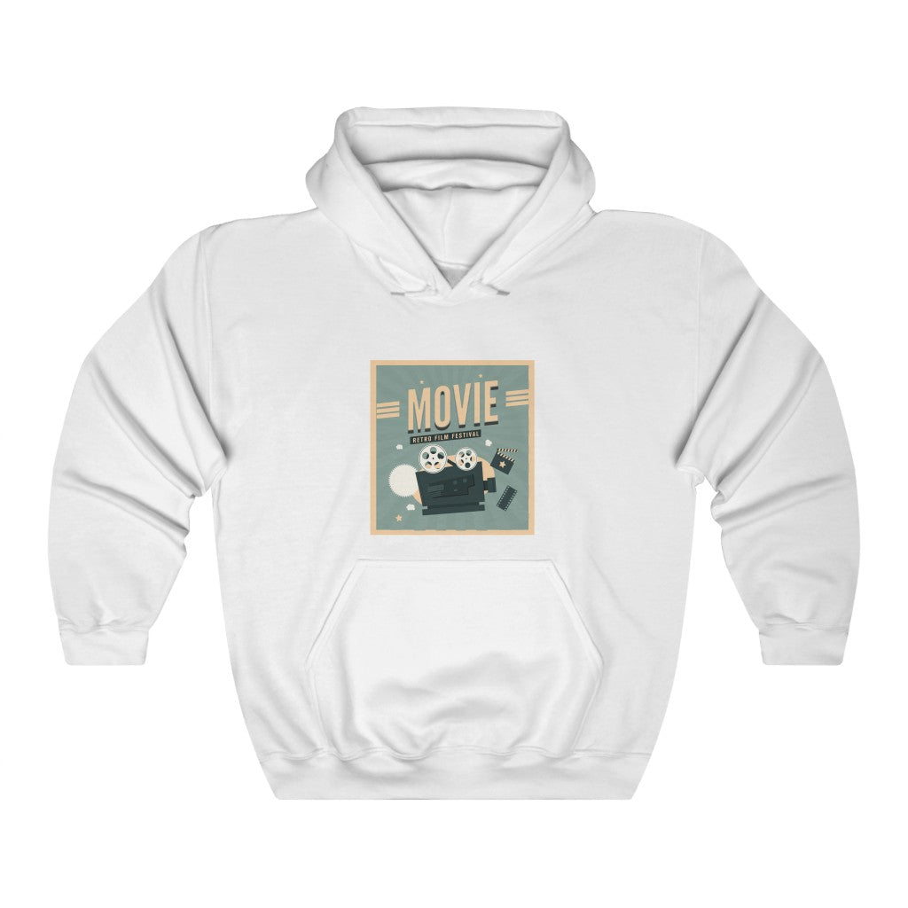 MOVIE RETRO FILM FESTIVAL Unisex Heavy Blend™ Hooded Sweatshirt