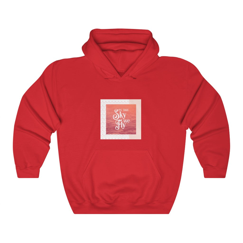 IN THE Sky we Fly Unisex Heavy Blend™ Hooded Sweatshirt