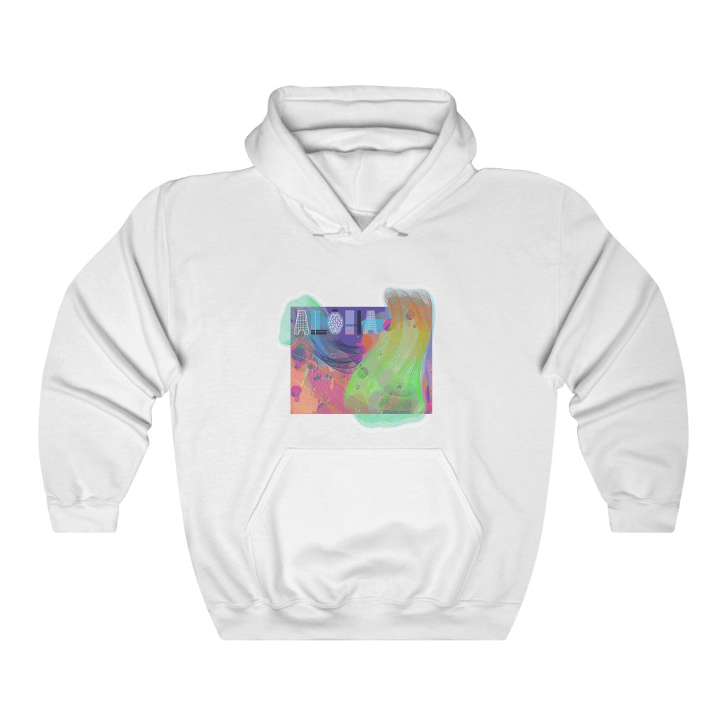 Abstract Aloha Unisex Heavy Blend™ Hooded Sweatshirt