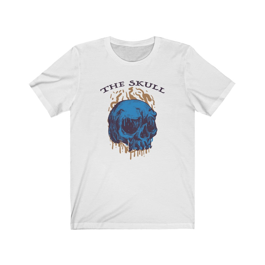 Blue Skull Shirt Art Unisex Jersey Short Sleeve Tee