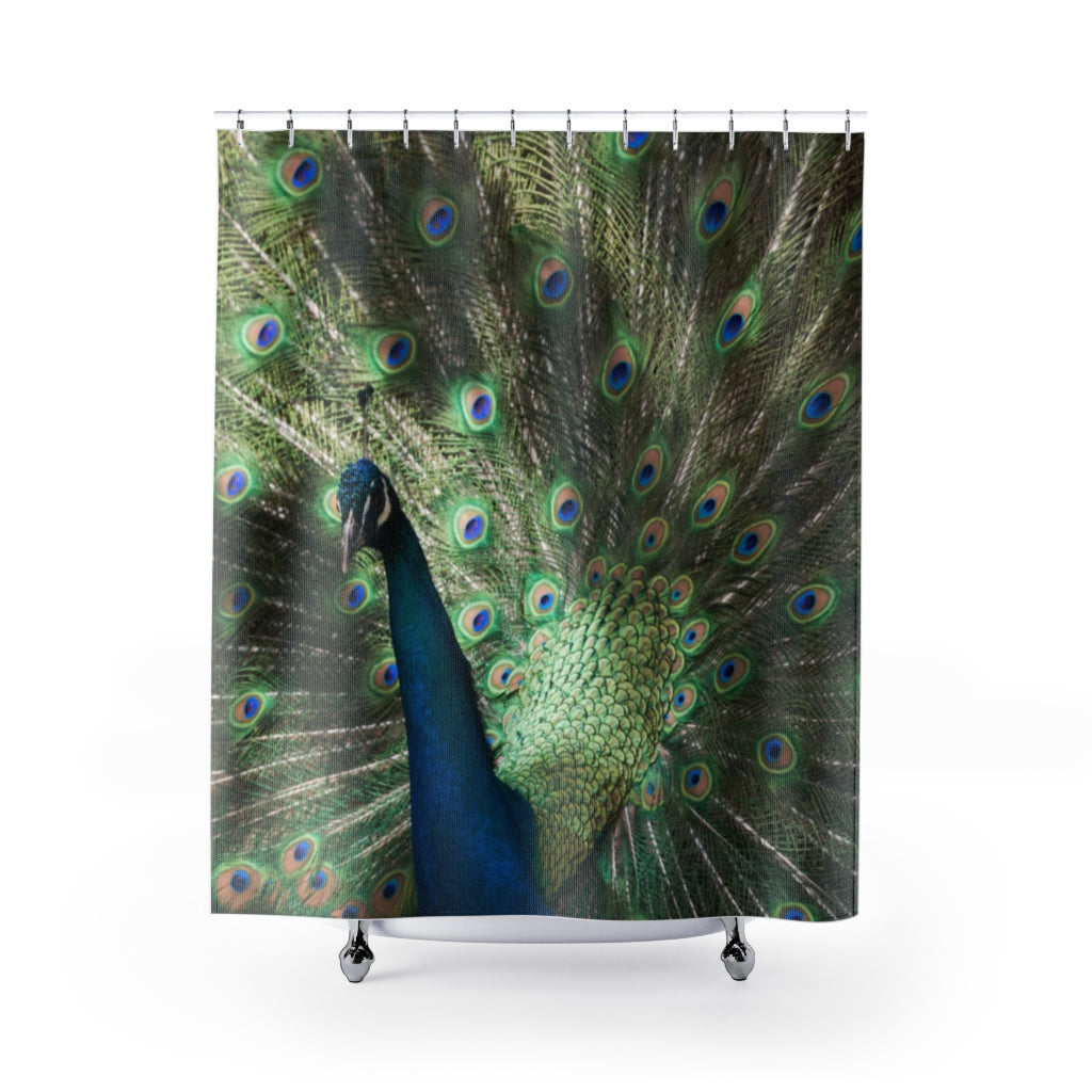 Indian Peafowl Peacock Shower Curtain