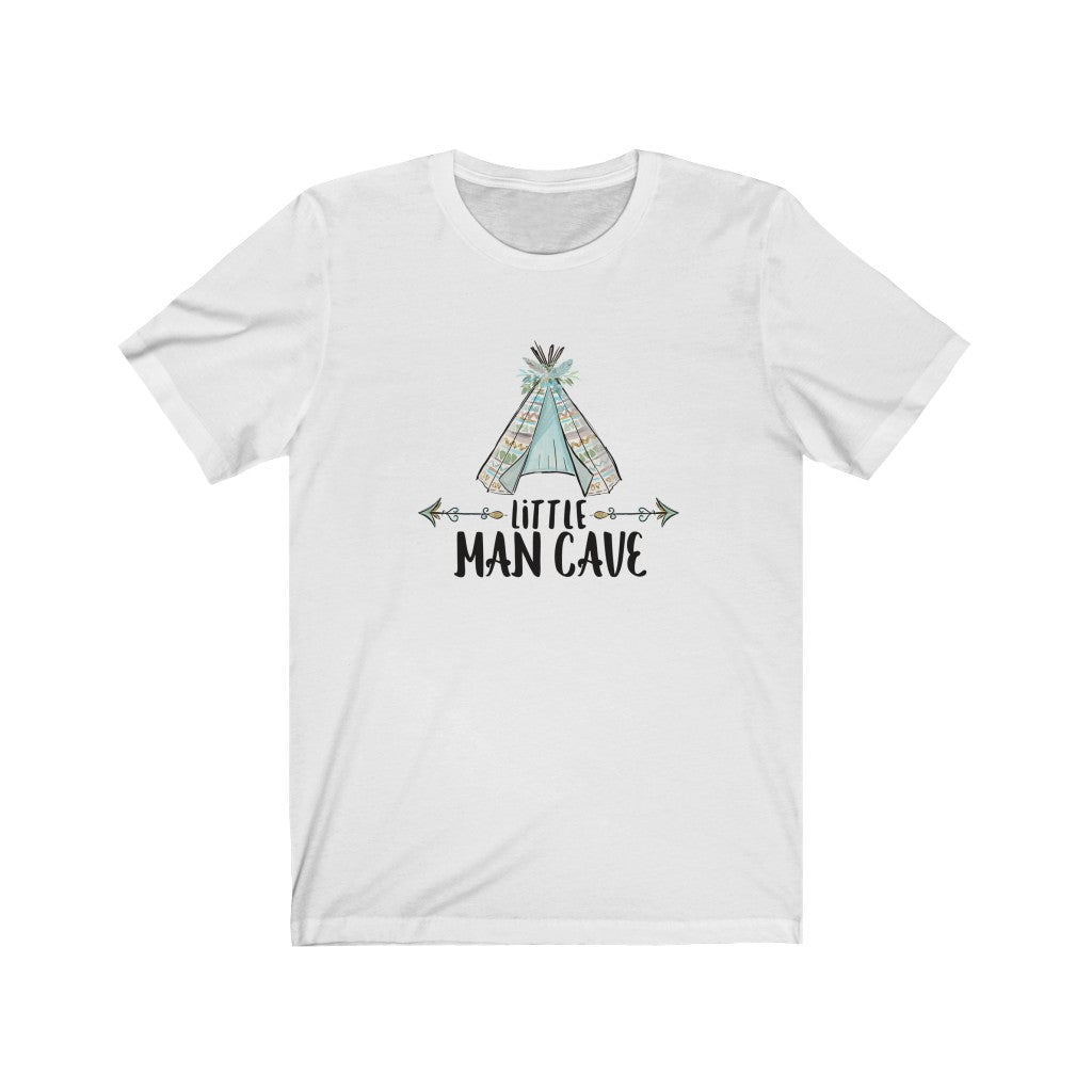 Little Man Cave Unisex Jersey Short Sleeve Tee
