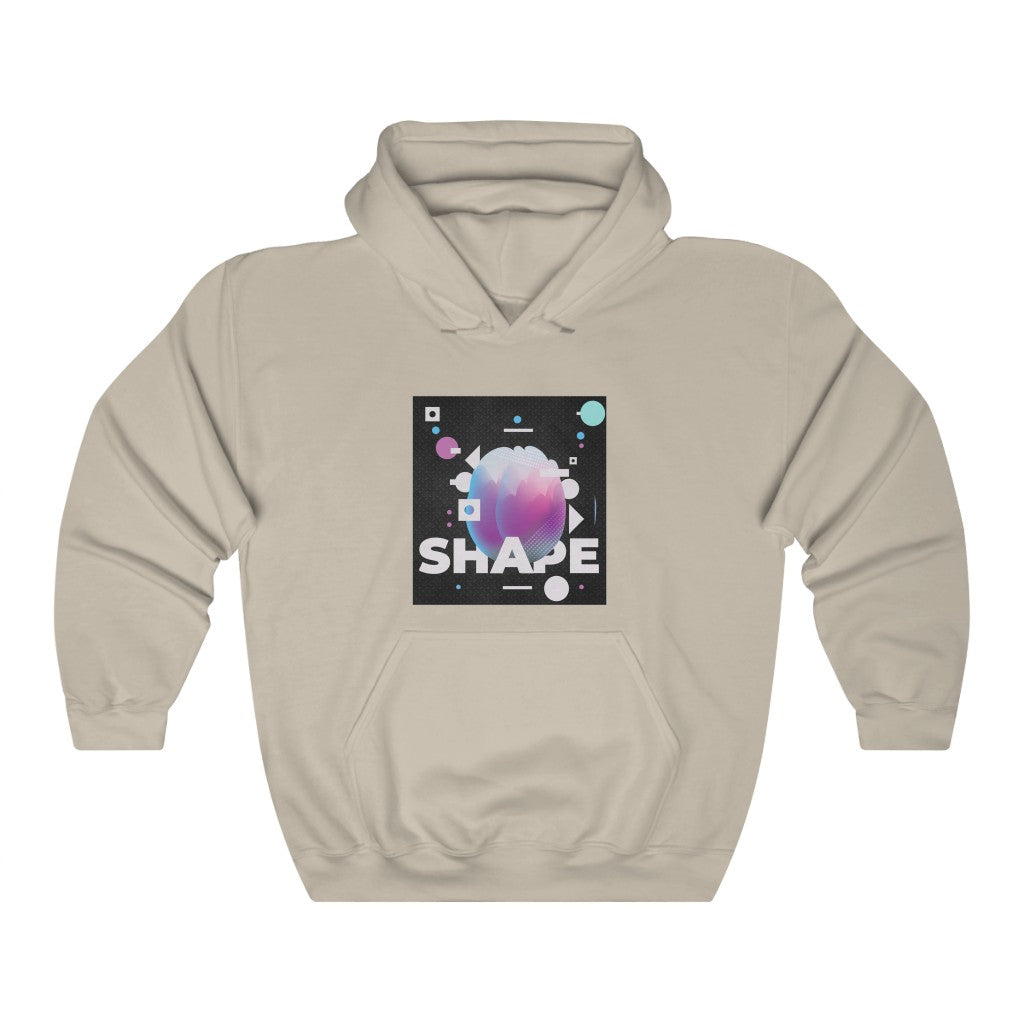 Abstract Shape Unisex Heavy Blend™ Hooded Sweatshirt
