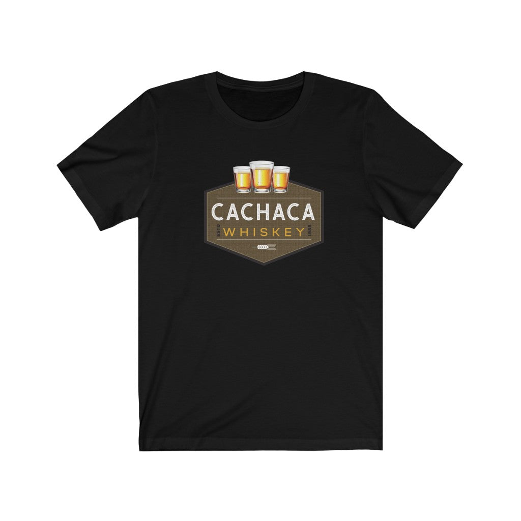 Cachaca Whiskey Unisex Jersey Short Sleeve Tee