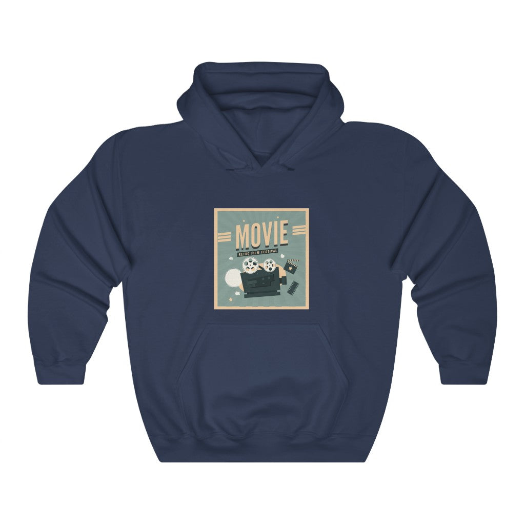 MOVIE RETRO FILM FESTIVAL Unisex Heavy Blend™ Hooded Sweatshirt