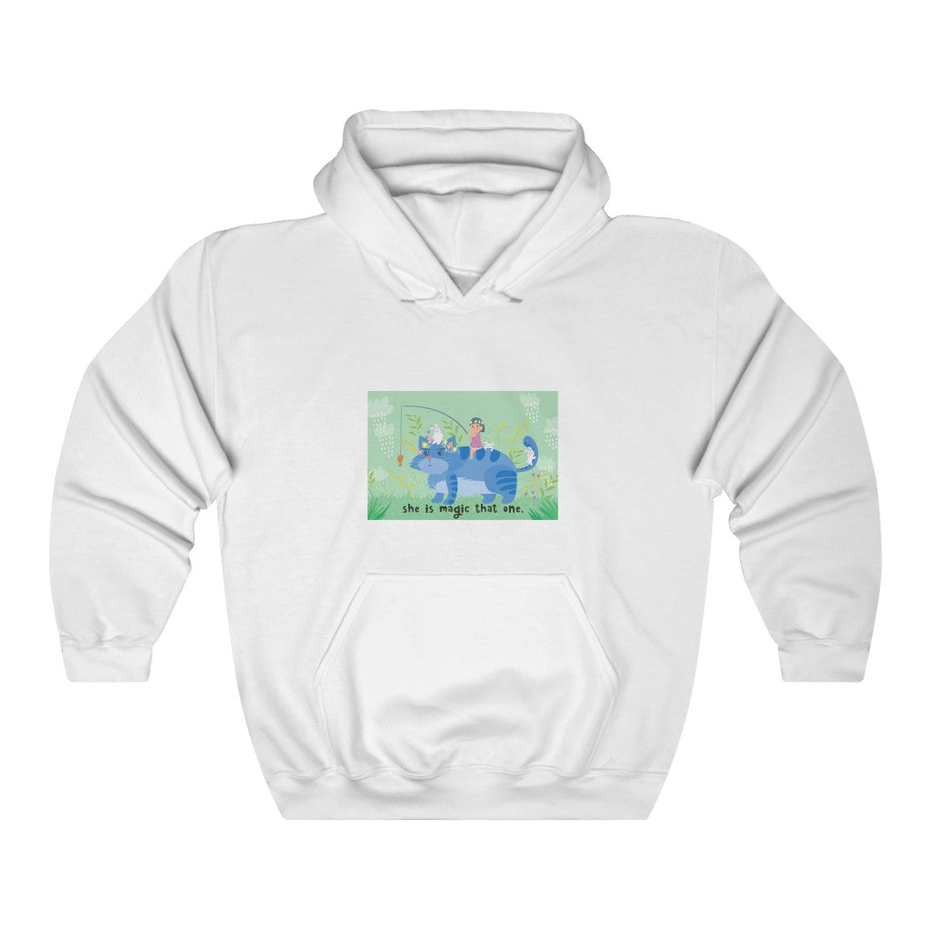 She is magic that one. Unisex Heavy Blend™ Hooded Sweatshirt