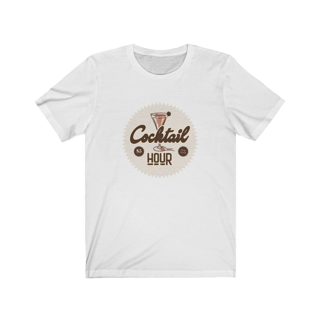 Cocktail Hour Unisex Jersey Short Sleeve Tee