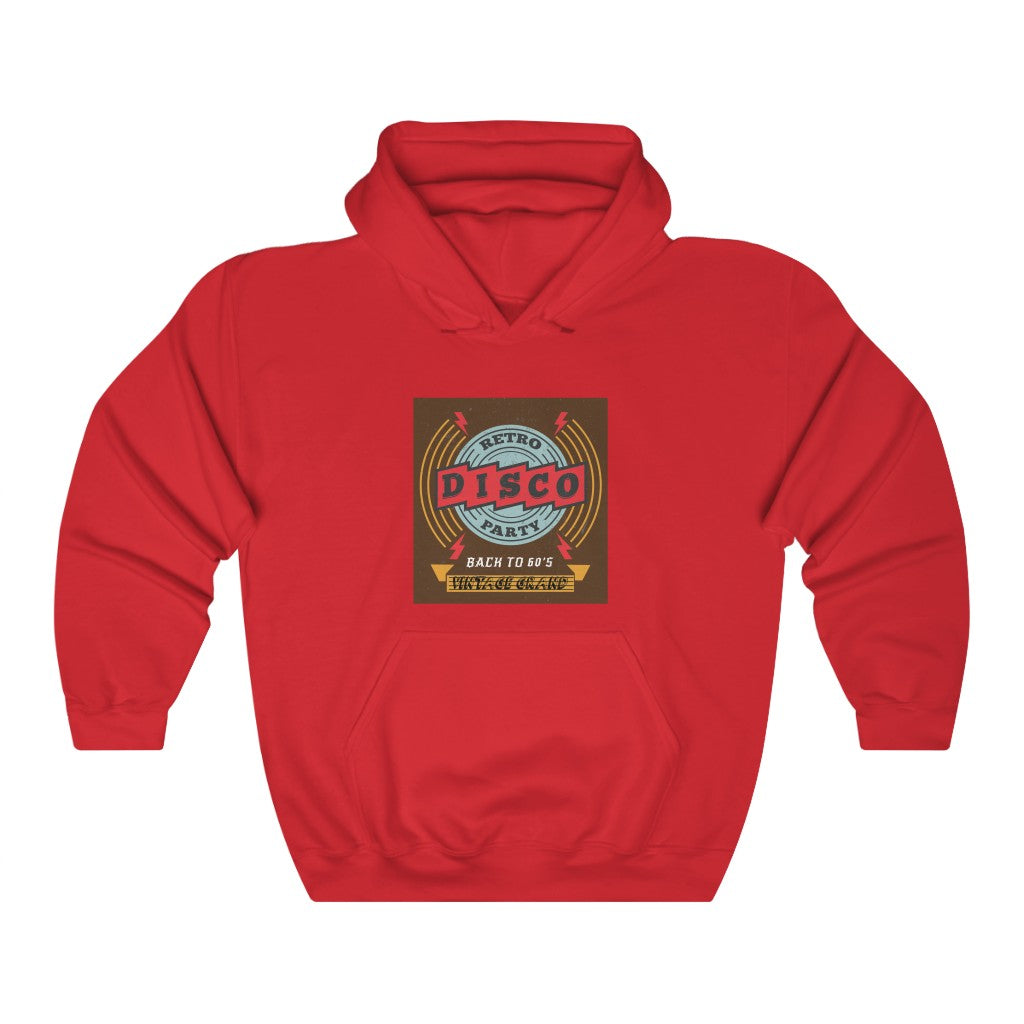 RETRO DISCO PARTY BACK TO 60'S VINTAGE GRAND Unisex Heavy Blend™ Hooded Sweatshirt