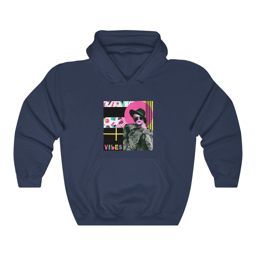 Abstract Fashion Girl Unisex Heavy Blend™ Hooded Sweatshirt