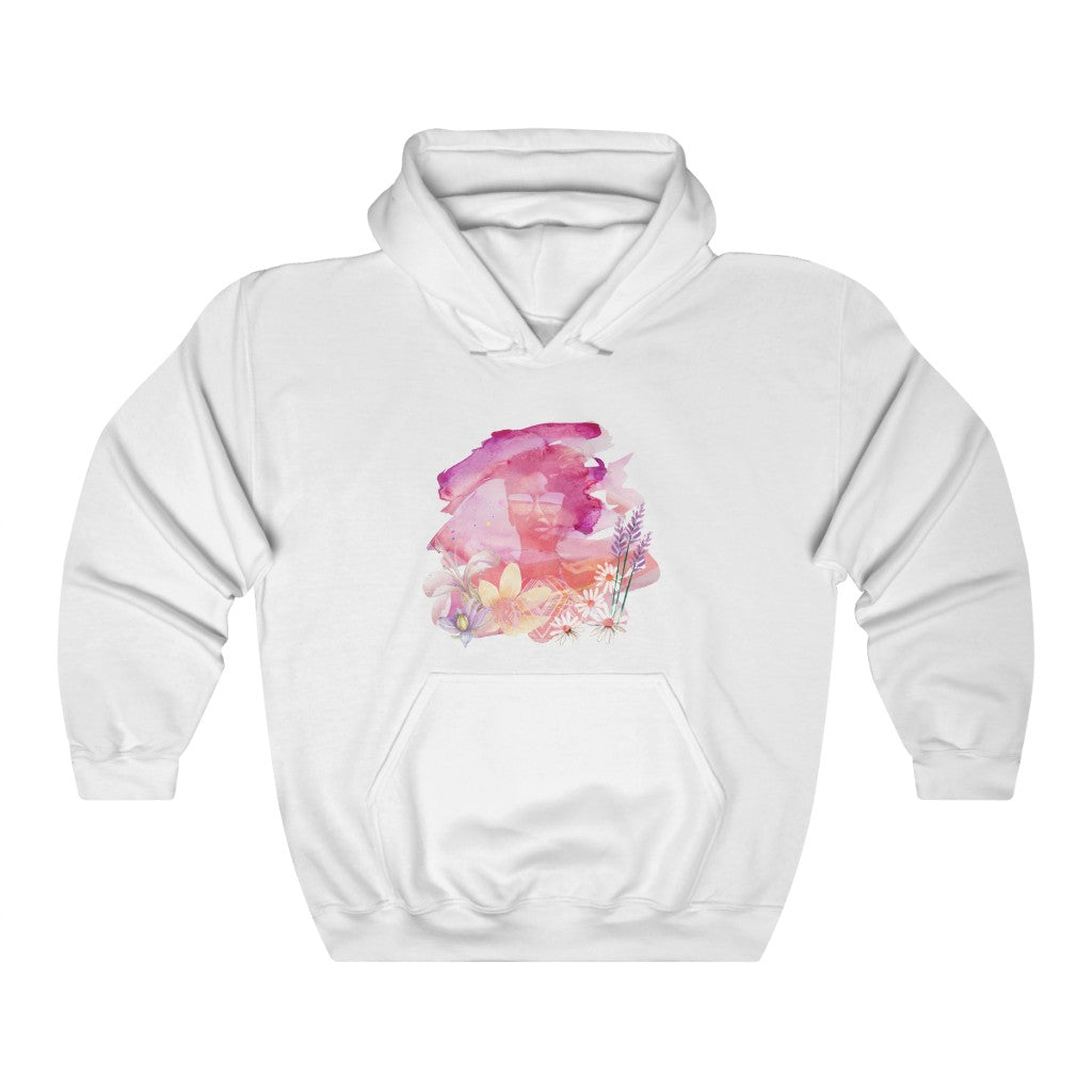 Abstract Beach Girl Unisex Heavy Blend™ Hooded Sweatshirt