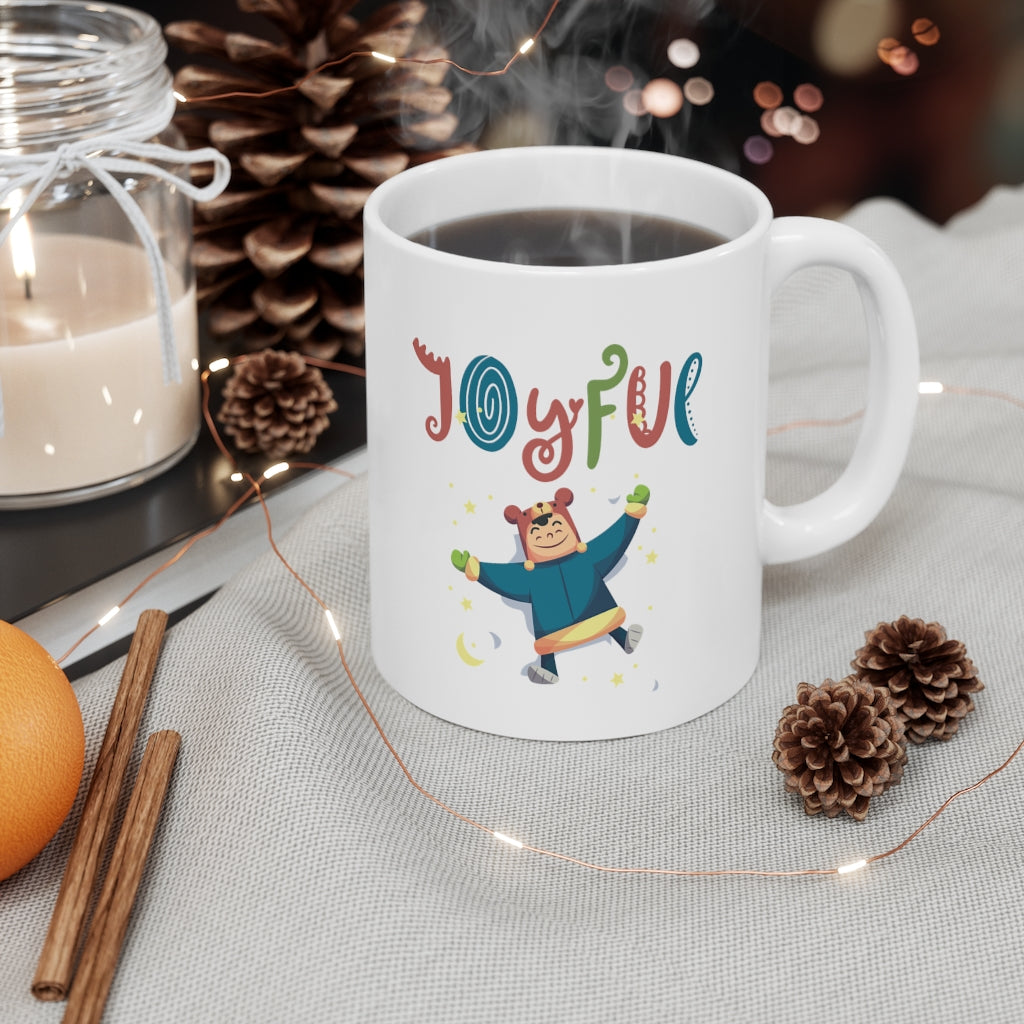 Joyful Christmas Holiday Mug 11oz