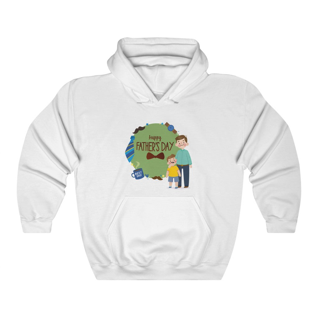 HAPPY FATHER'S DAY Unisex Heavy Blend™ Hooded Sweatshirt
