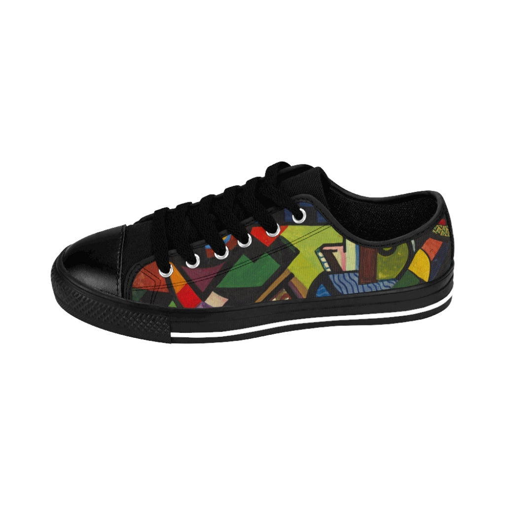 Daughter in a Rocker Abstract Art Women's Sneakers