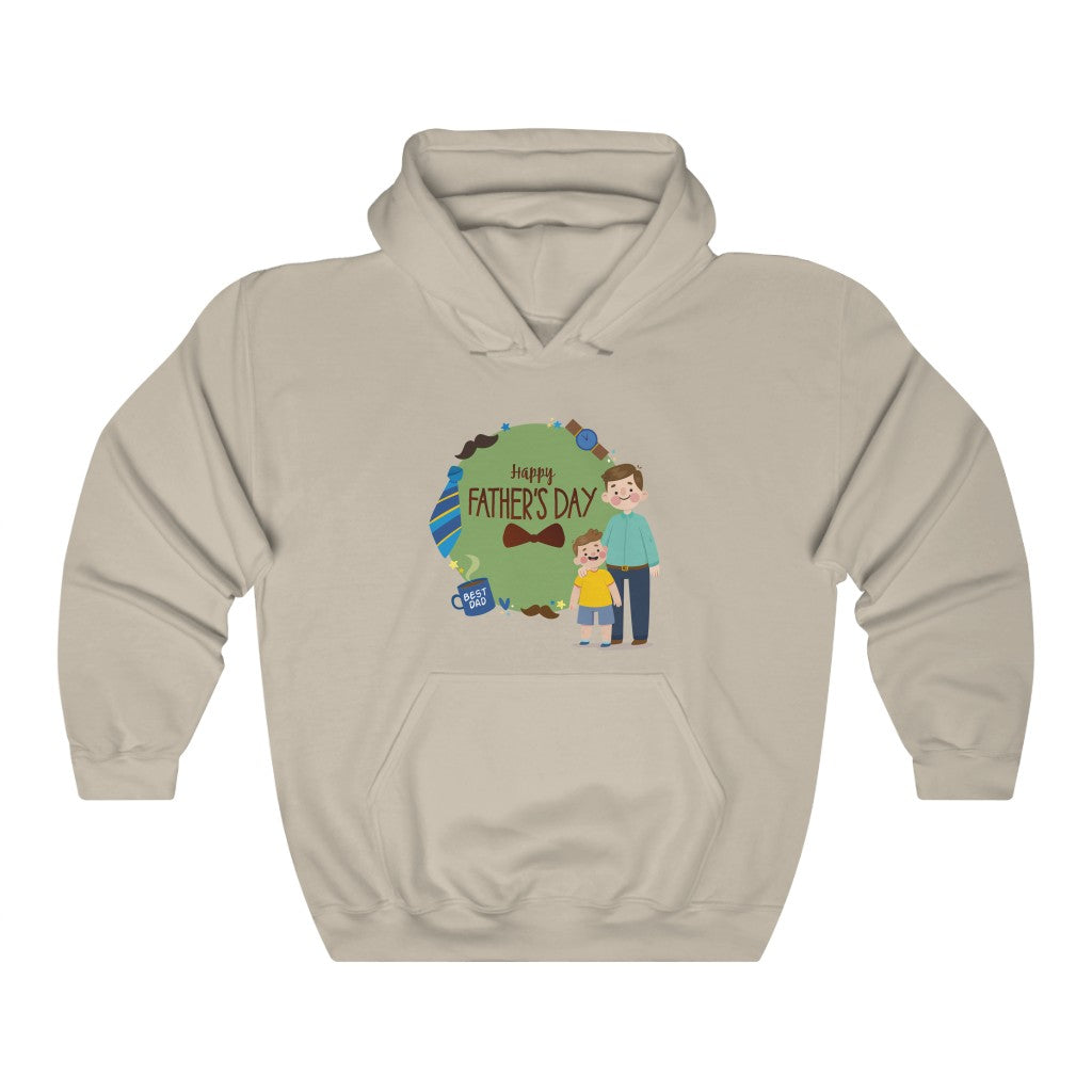 HAPPY FATHER'S DAY Unisex Heavy Blend™ Hooded Sweatshirt