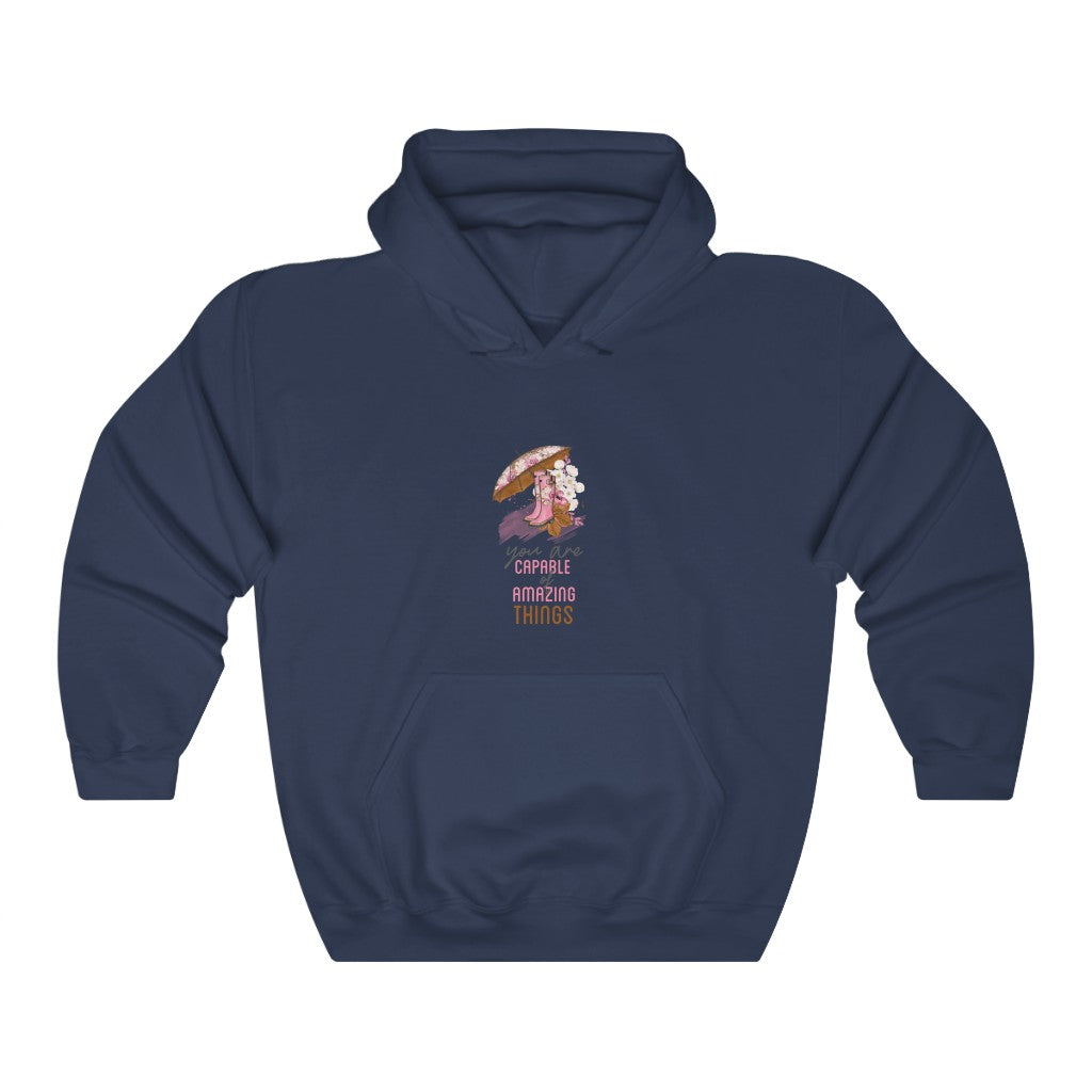 you are CAPABLE of AMAZING THINGS Unisex Heavy Blend™ Hooded Sweatshirt