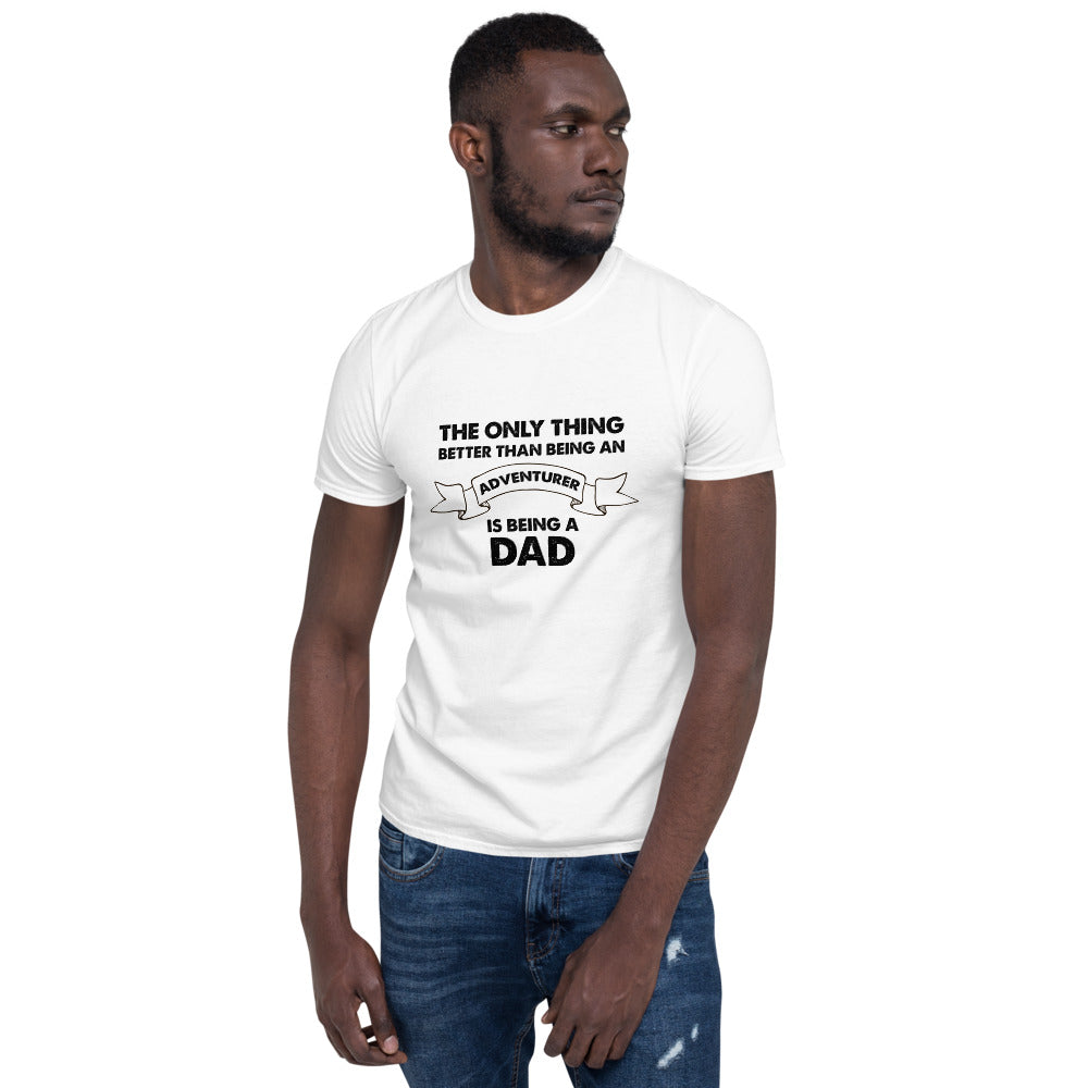 Father's Day Gift Adventurer Dad Short-Sleeve Unisex T-Shirt