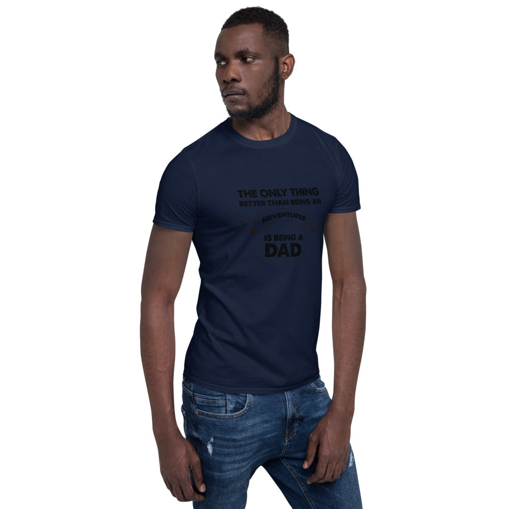 Father's Day Gift Adventurer Dad Short-Sleeve Unisex T-Shirt