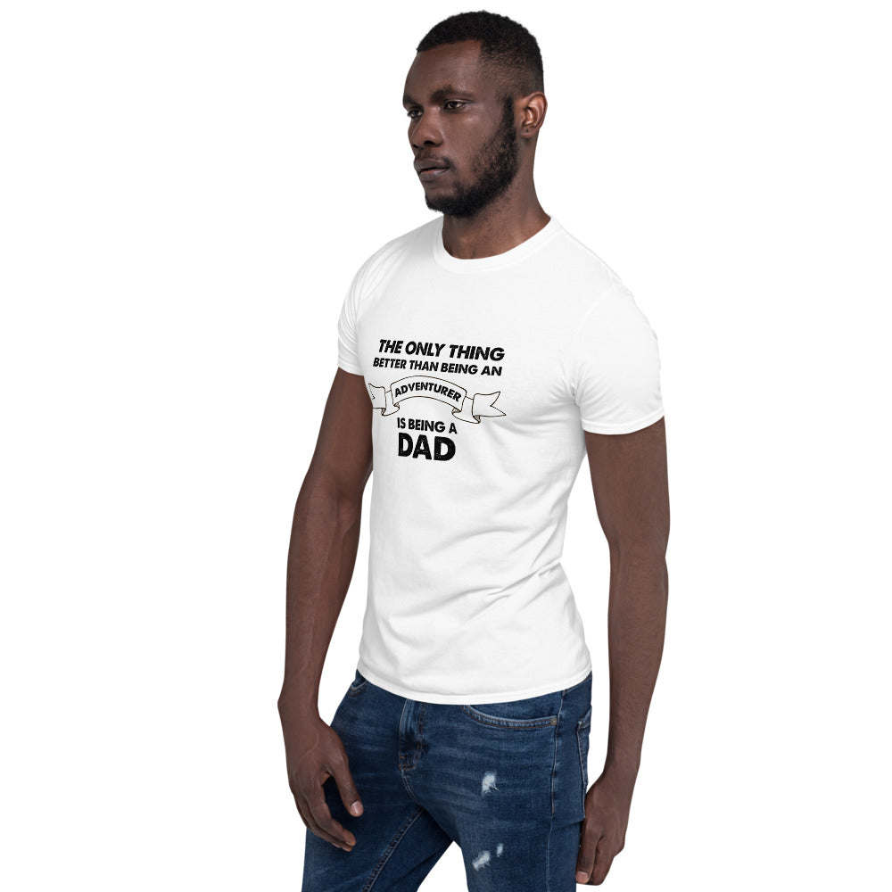 Father's Day Gift Adventurer Dad Short-Sleeve Unisex T-Shirt