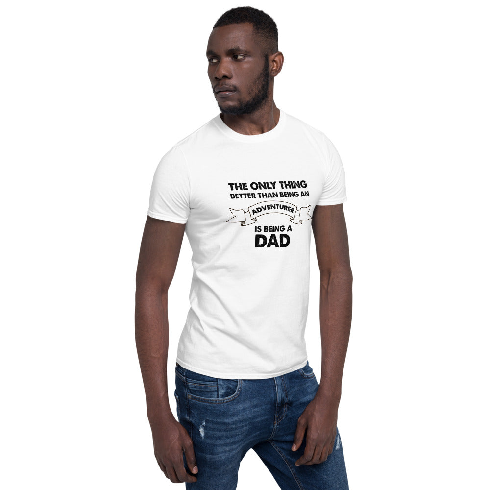 Father's Day Gift Adventurer Dad Short-Sleeve Unisex T-Shirt