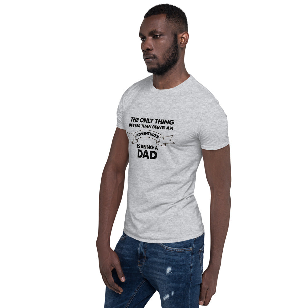 Father's Day Gift Adventurer Dad Short-Sleeve Unisex T-Shirt