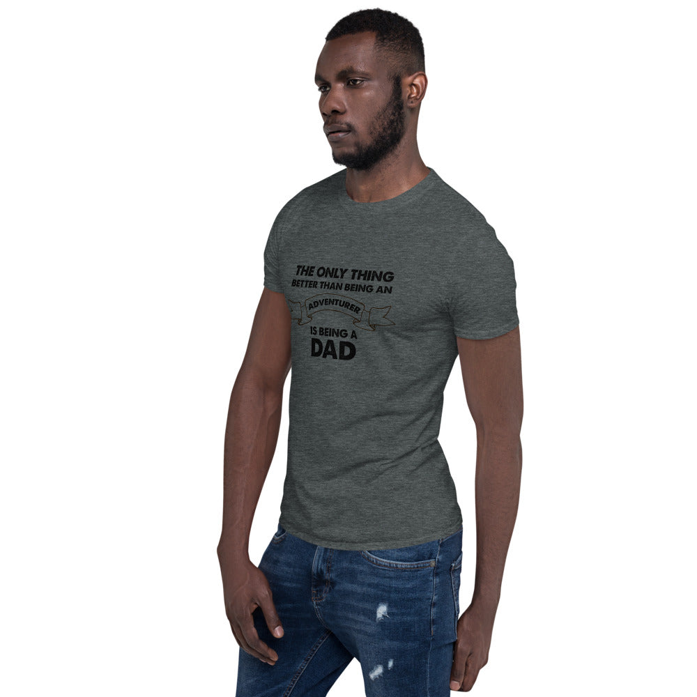 Father's Day Gift Adventurer Dad Short-Sleeve Unisex T-Shirt