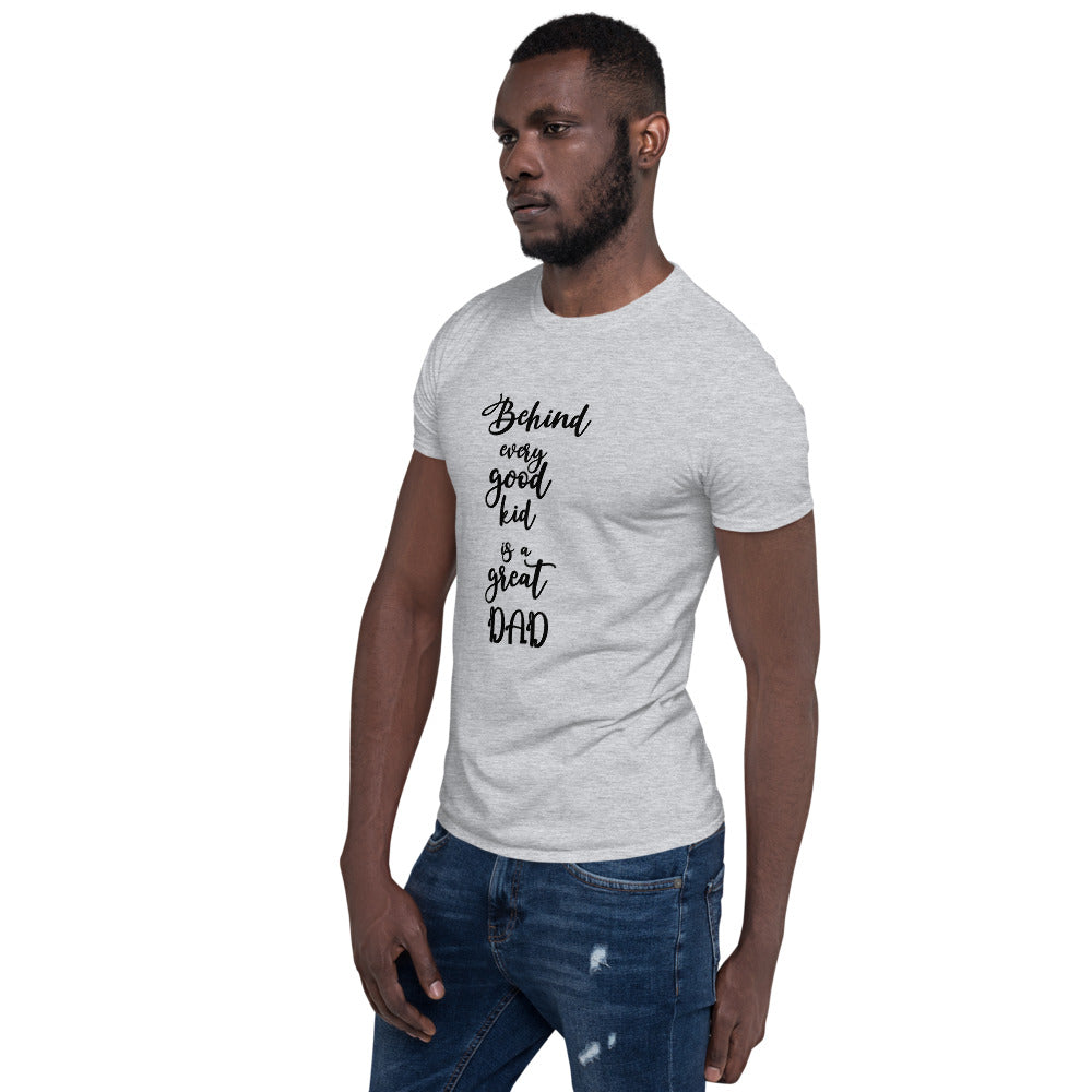 Fathers Day Gift Great Dad Short-Sleeve Unisex T-Shirt