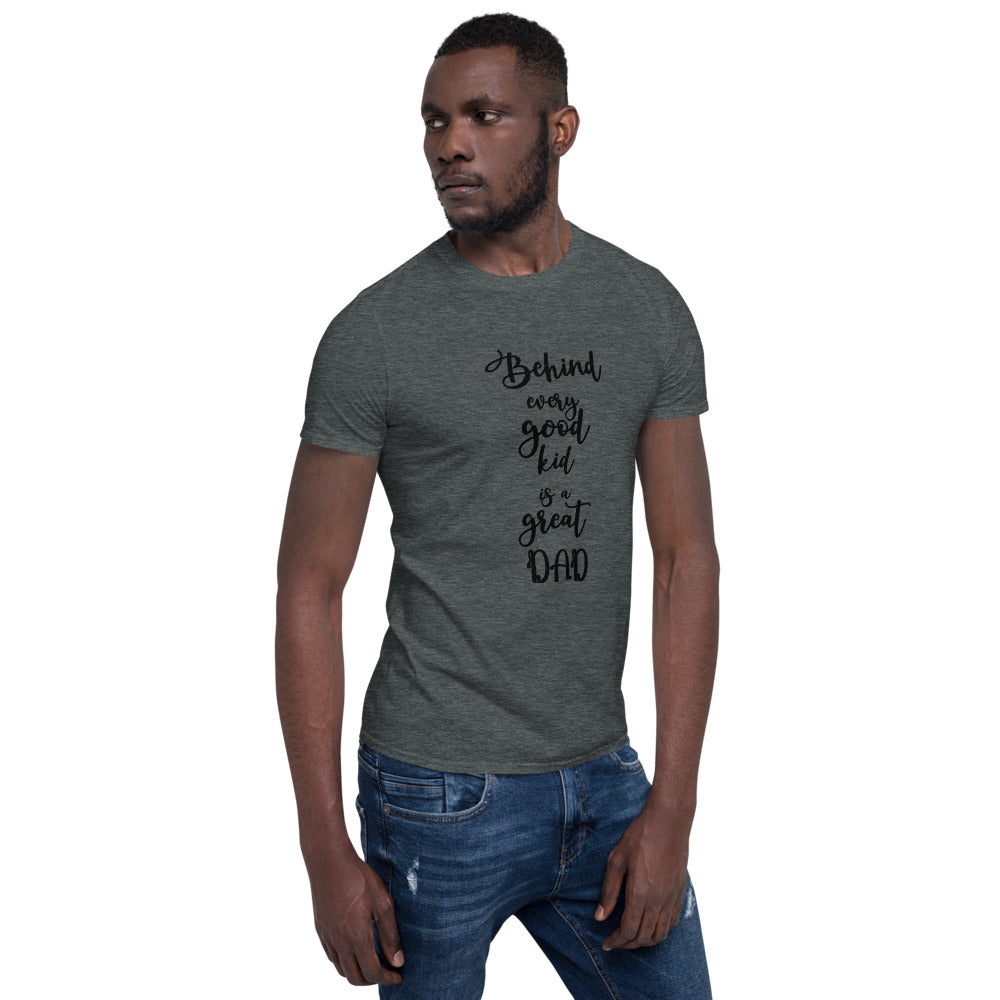 Fathers Day Gift Great Dad Short-Sleeve Unisex T-Shirt
